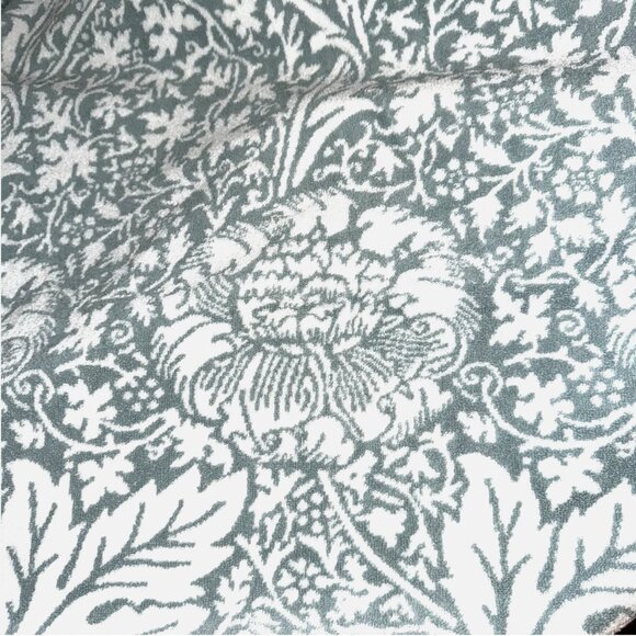 4 Pc William Morris KENNETT Pale Blue Floral Vines Bath and Hand Towel Set NEW - Picture 9 of 11